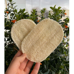 Porte-savon en luffa